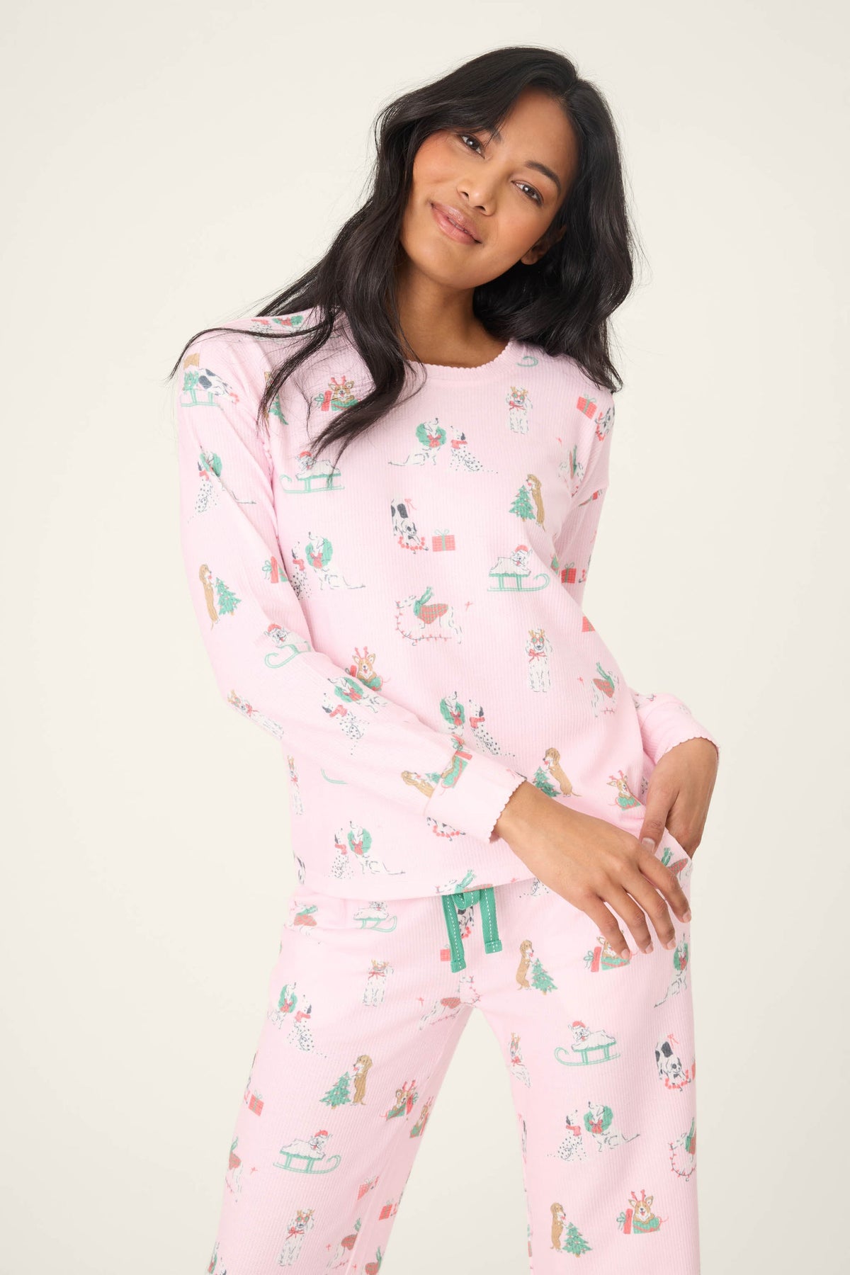The “Peace + Pawlidays” PJ Set by PJ Salvage