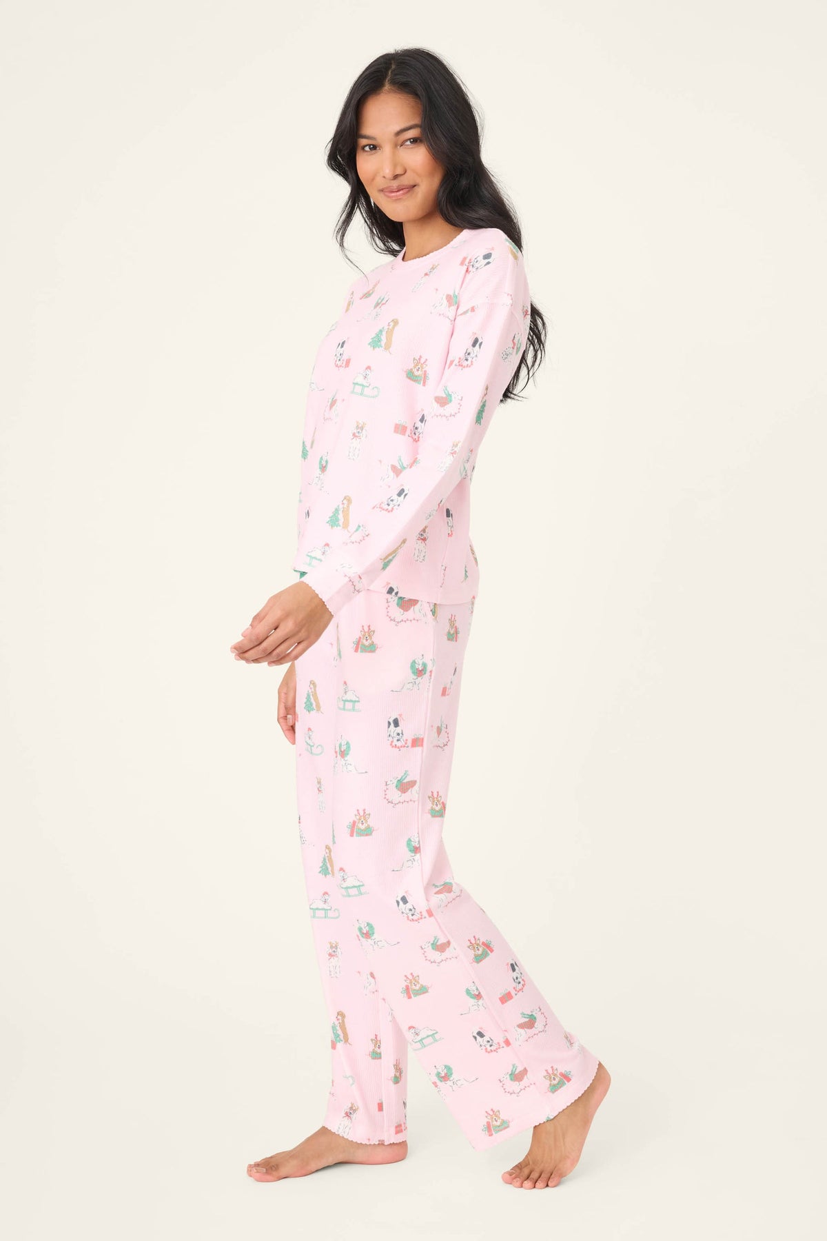 The “Peace + Pawlidays” PJ Set by PJ Salvage