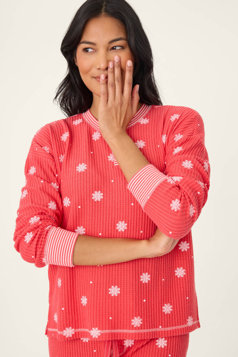 The “Snowflake Wishes” Ski Jammies by PJ Salvage