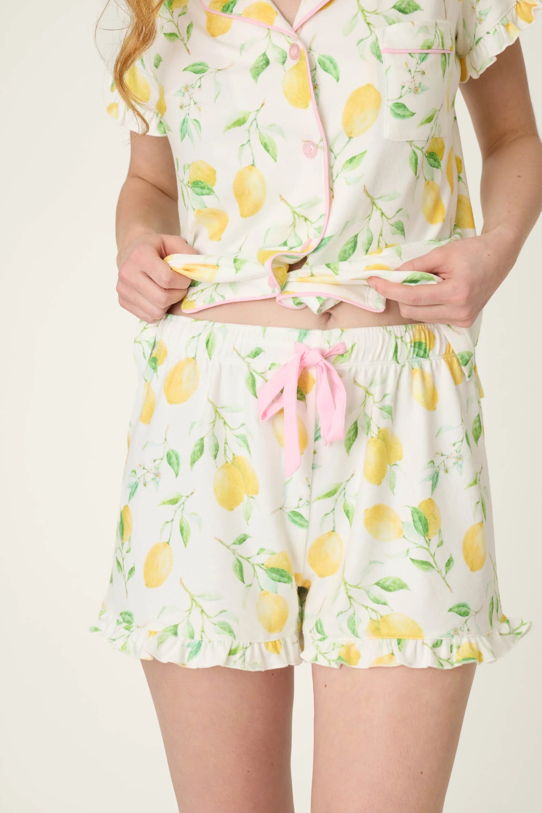 The "La Dolce Spritz" Short PJ Set by PJ Salvage