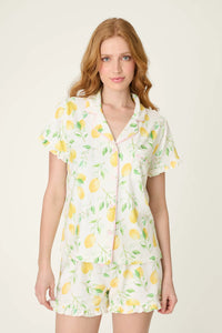 The "La Dolce Spritz" Short PJ Set by PJ Salvage