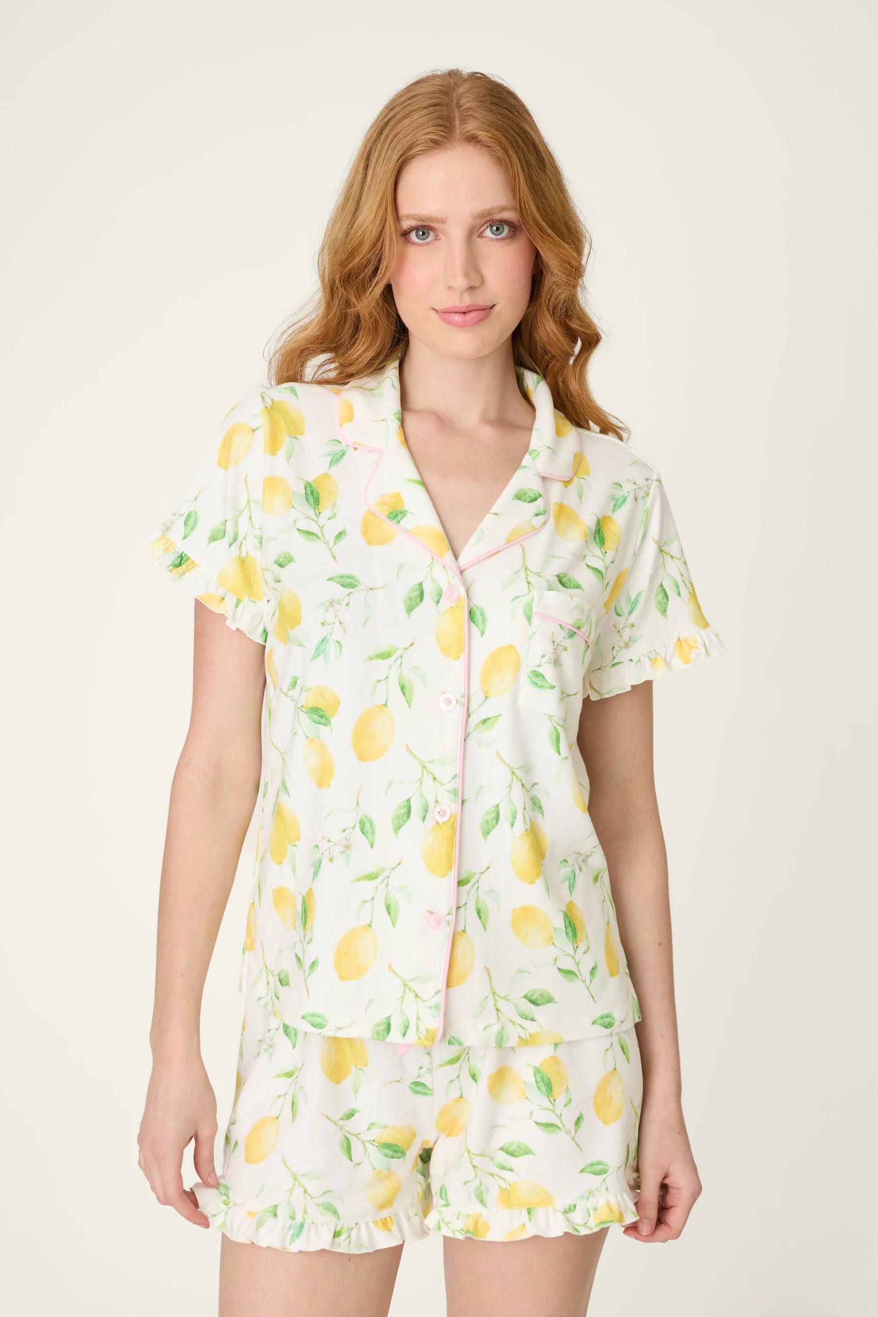 The "La Dolce Spritz" Short PJ Set by PJ Salvage