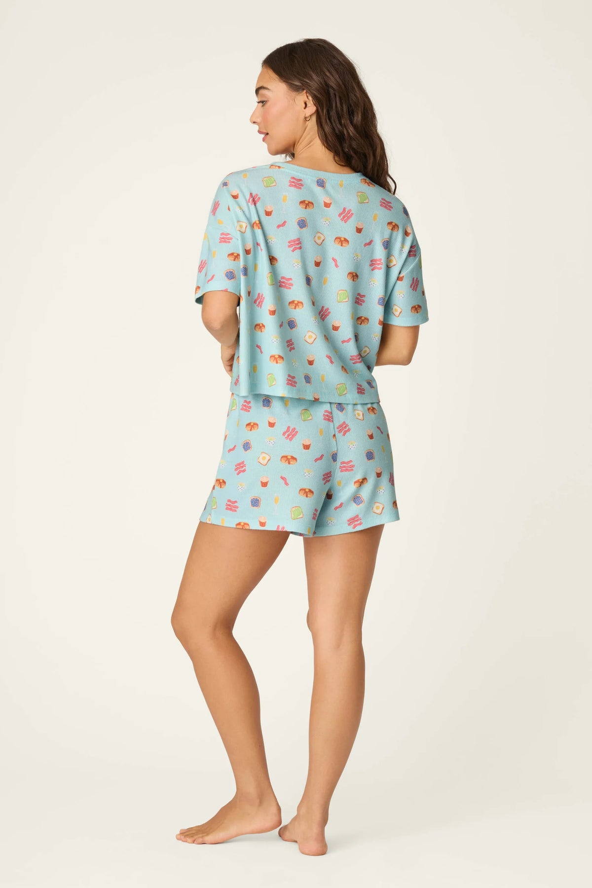 The "Sunday Brunch" Boyfriend Boxer Set by PJ Salvage