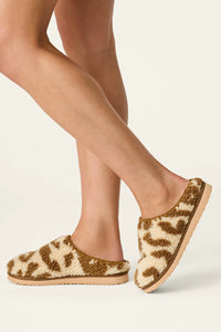 The "Cheetah Bonita Dreams" Slippers by PJ Salvage