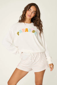 The "Paradise" Cheeky Sweatshirt by PJ Salvage