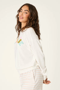 The "Paradise" Cheeky Sweatshirt by PJ Salvage