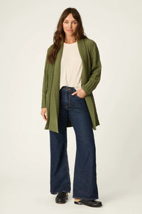 The "Olivine" Cozy Chenille Cardigan by PJ Salvage