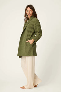 The "Olivine" Cozy Chenille Cardigan by PJ Salvage