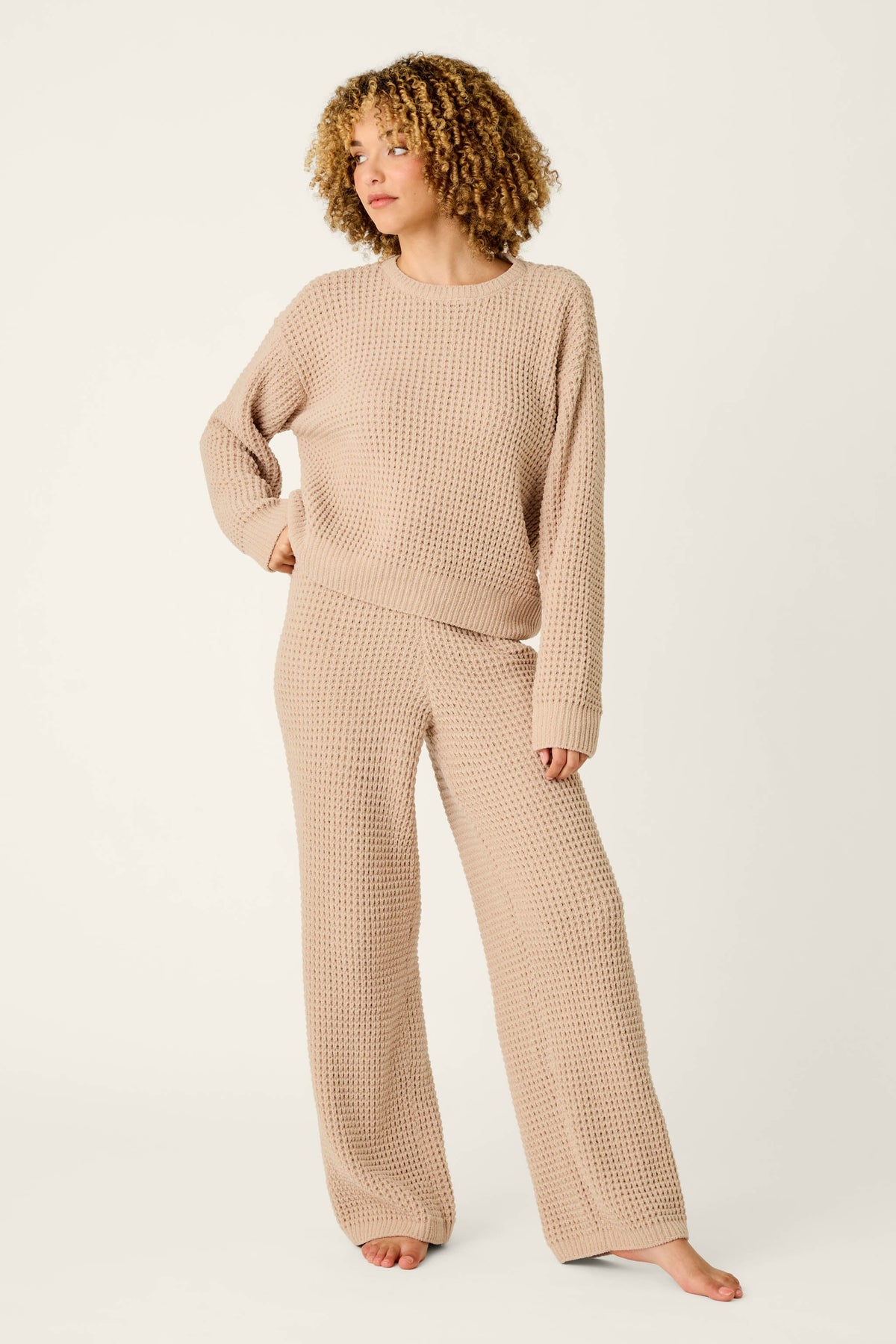 The "Cozy Chenille Waffle" Lounge Pant by PJ Salvage