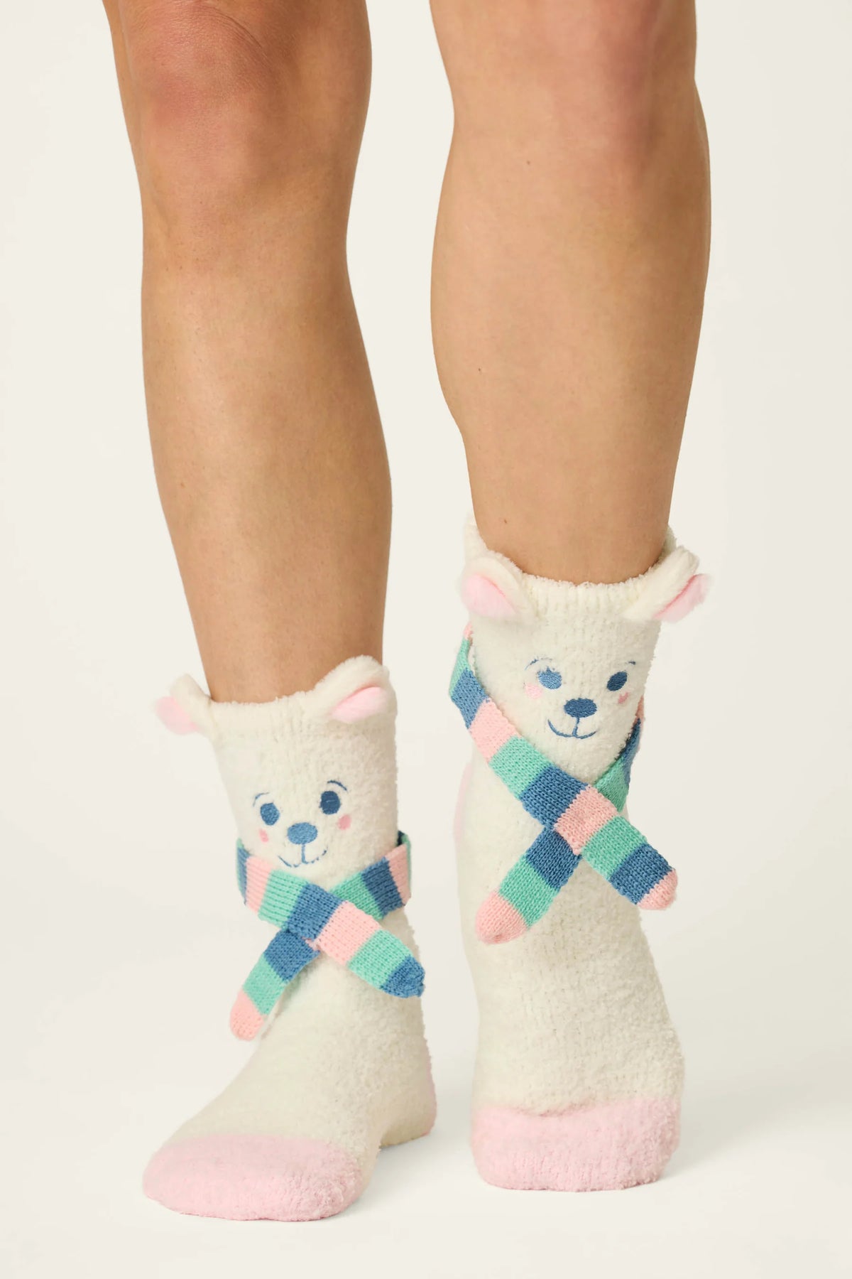 The "Cozy Polar Bear" Cozy Socks by PJ Salvage