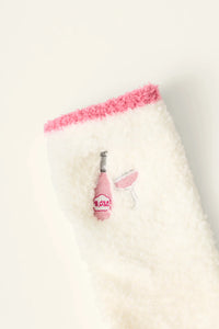 The "Sip, Sip, Hooray" Cozy Socks