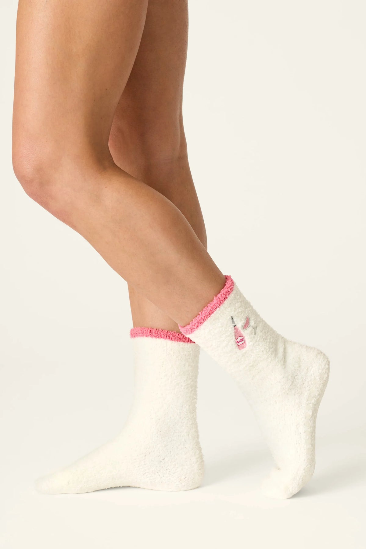 The "Sip, Sip, Hooray" Cozy Socks