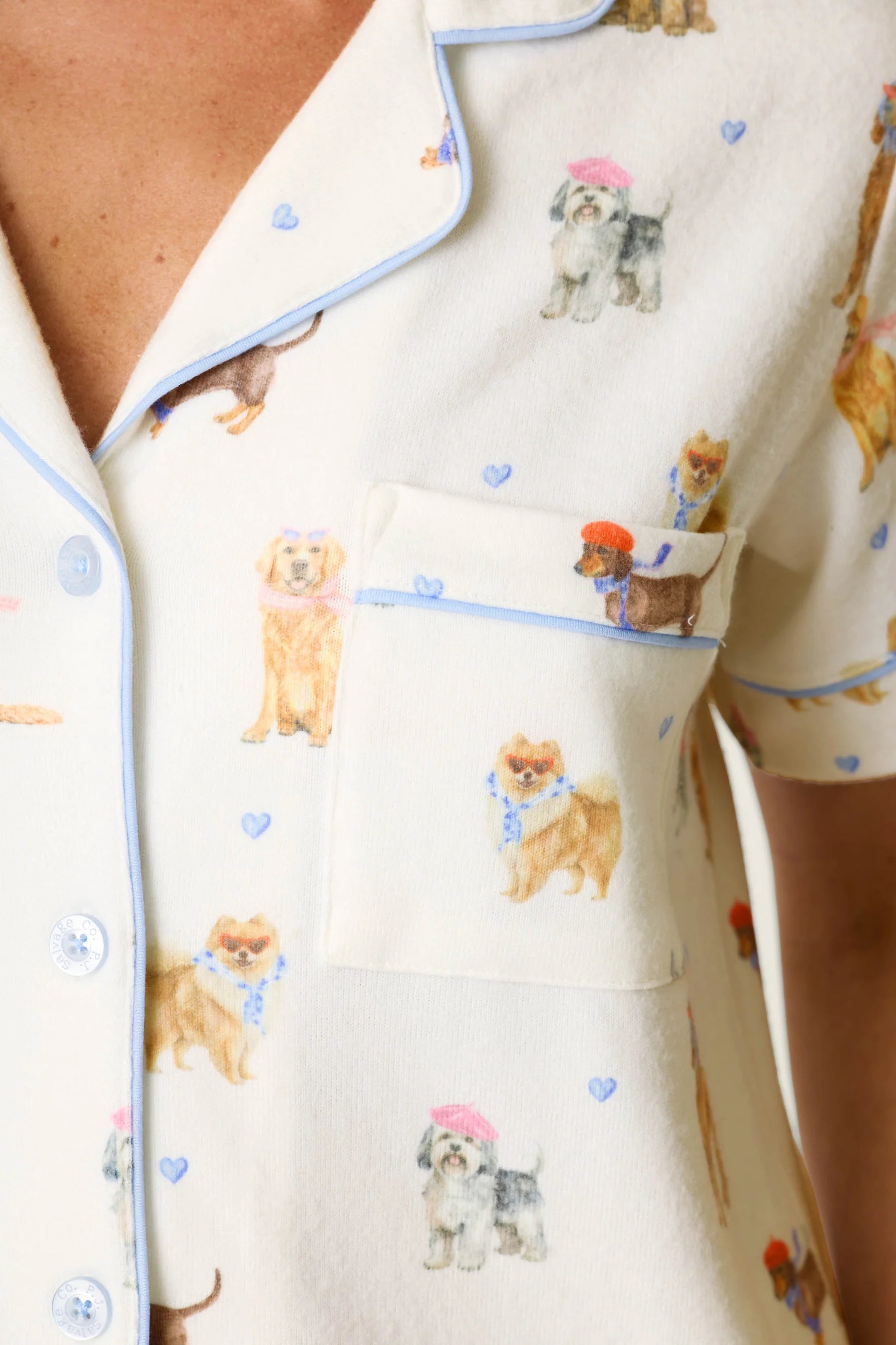 The "Meet Me in Pawris" PJ Set by PJ Salvage