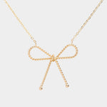 The "Roped Bow" Necklace