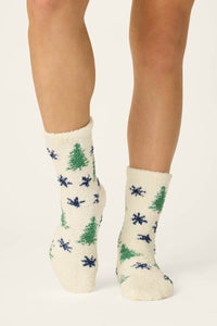The "Christmas Tree" Cozy Socks