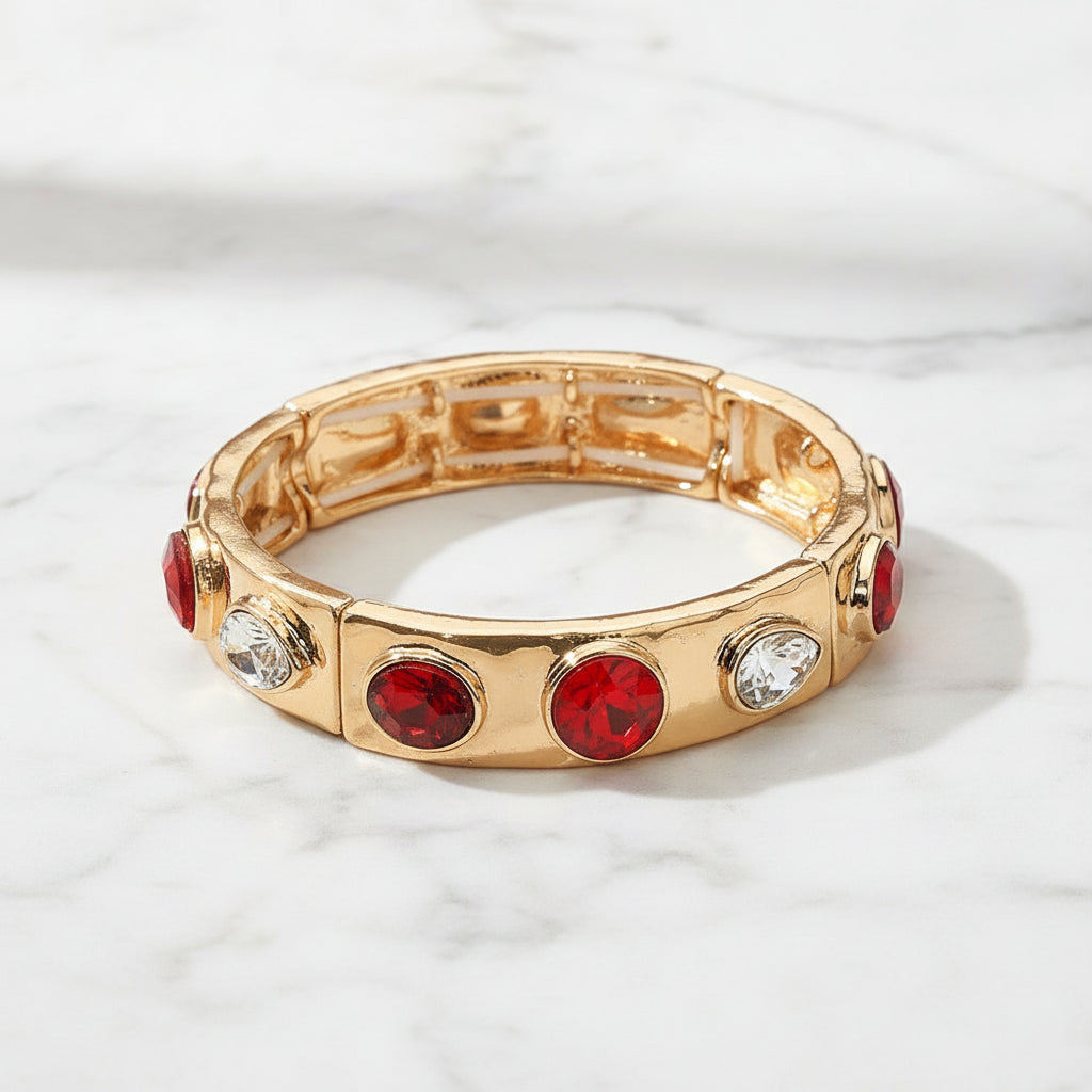 The "Ruby Red" Bracelet
