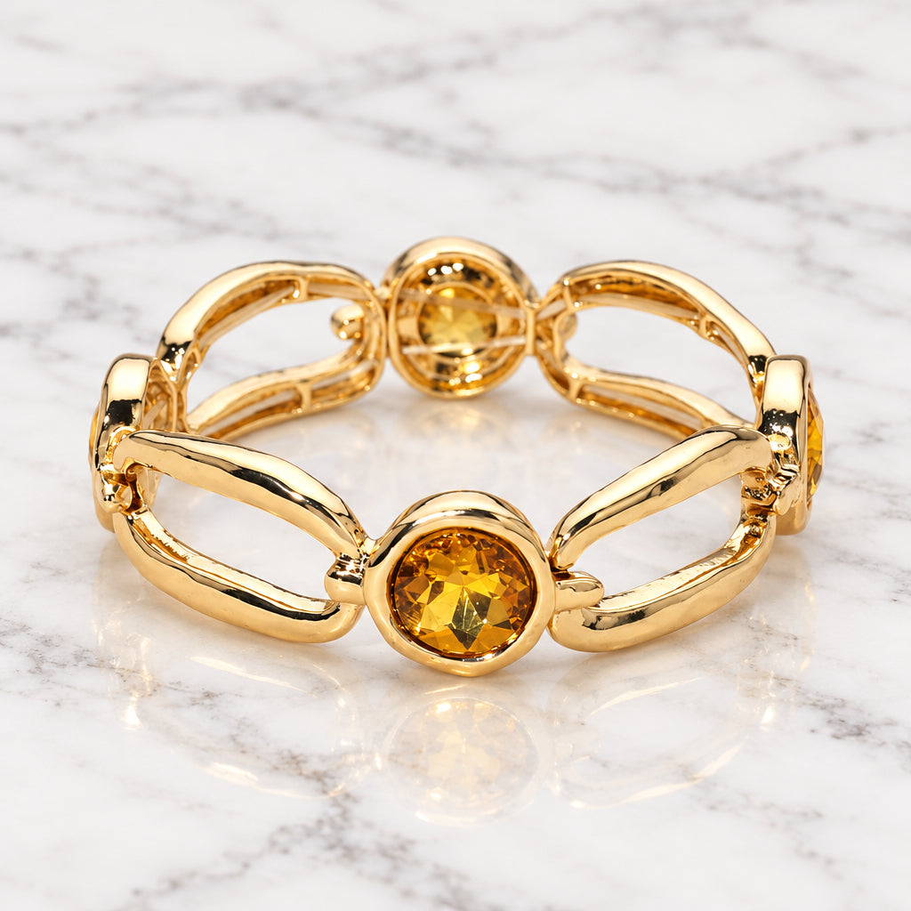 The "Citrine Glow" Bracelet