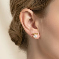 The "Bar Pearl" Earrings
