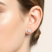 The "Floral Cz" Earrings