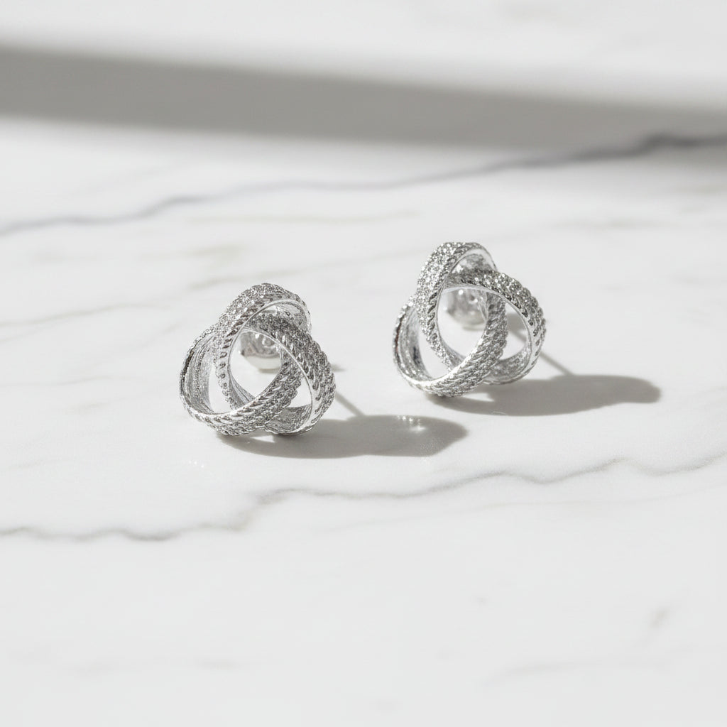 The "Jumbo Love Knot" Earrings