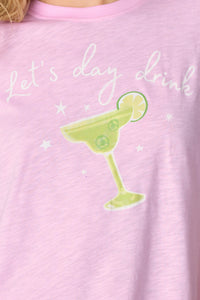 The "Let's Day Drink" Short Set by PJ Salvage