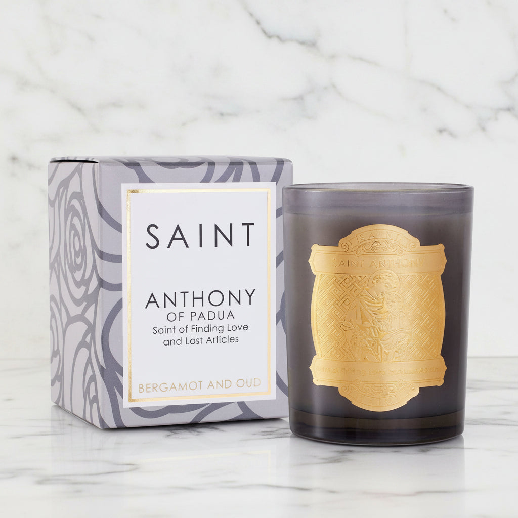 The "Saint Anthony of Padua - Patron Saint of Finding Love & Lost Articles" Special Edition Candle