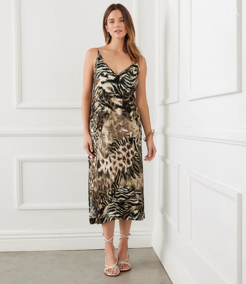 The "Animal Style" Midi Dress