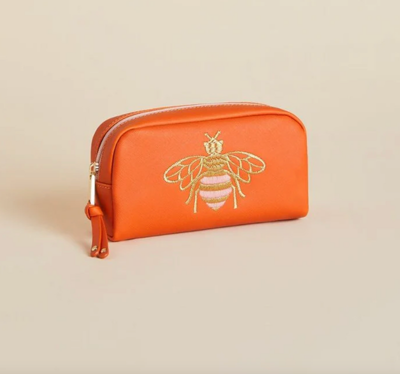 The "Vinyl Embroidered Bee" Travel Case by Spartina 449