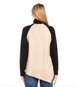 The "Oatmeal" Asymmetrical Turtle Neck