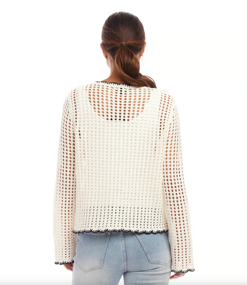 The "Dannika" Crocheted Sweater