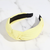 The "Simple T-Shirt Top Knot" Headband