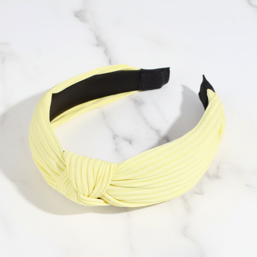 The "Simple T-Shirt Top Knot" Headband