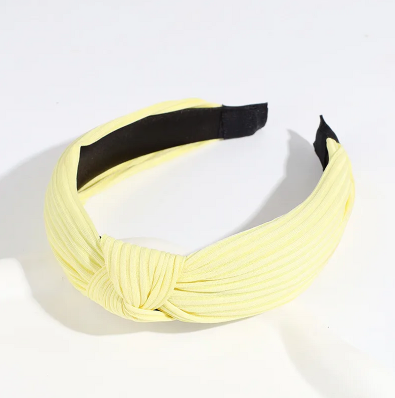 The "Simple T-Shirt Top Knot" Headband