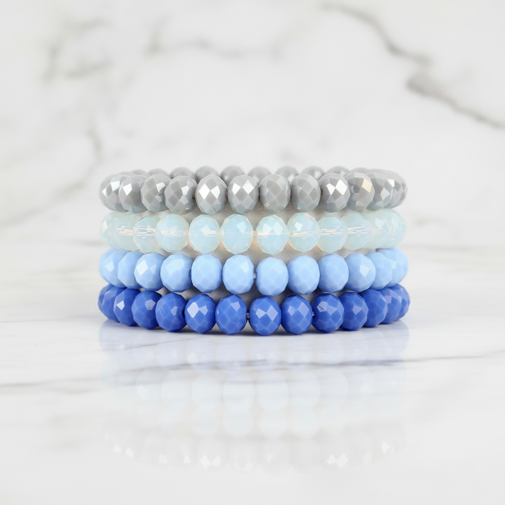 The "Stone Stacked" Bracelets