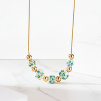 The "Painted Floral" Necklace