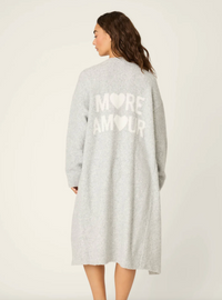 The "More Amour" Sweater Duster by PJ Salvage