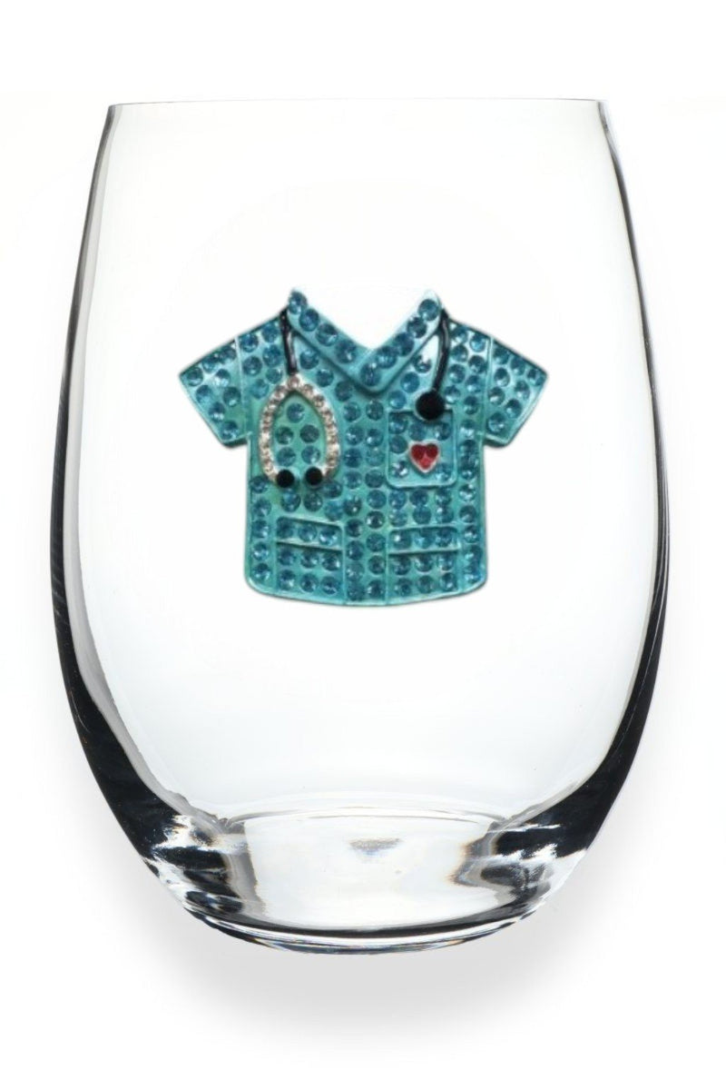 The "Scrubs" Stemless Wineglass