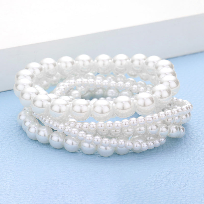 The "Timeless Pearls" Bracelet Set