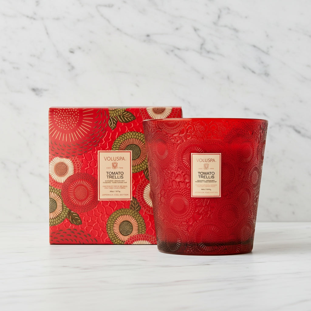 The "Tomato Trellis" Collection by Voluspa