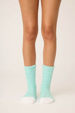 The "Candy Cane Heart" Cozy Socks by PJ Salvage