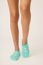 The "Tini Time" Fuzzy Ankle Socks by PJ Salvage