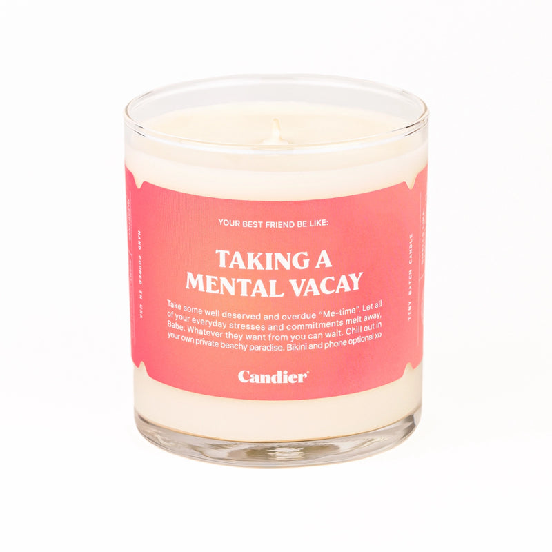 The "Mental Vacay" Candle