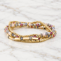 The "Golden Edit Stack" Bracelet