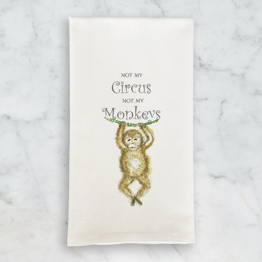 The "Not My Circus" Decorative Towel