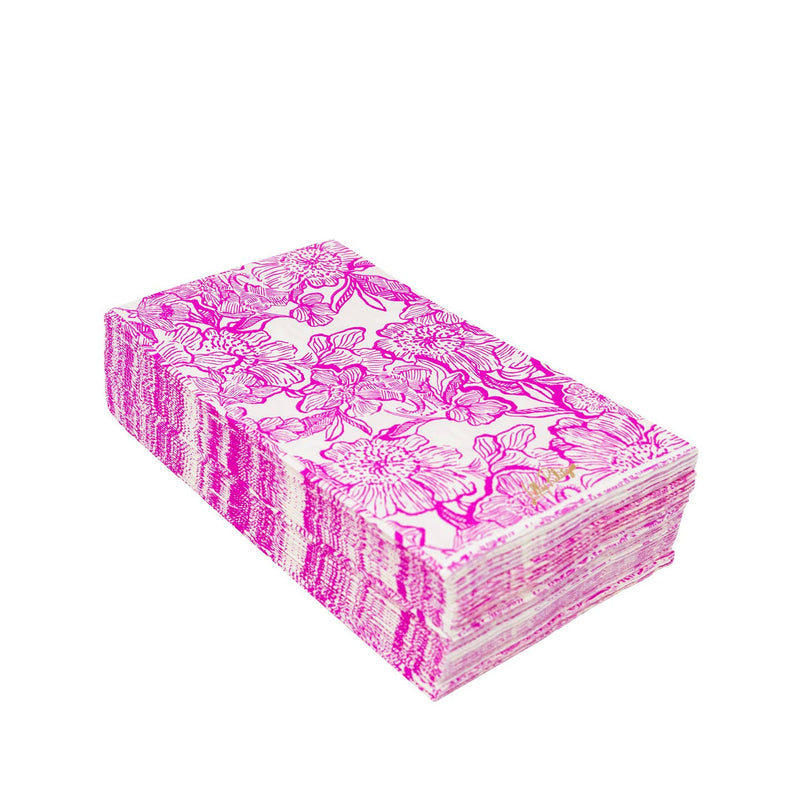 The “Unforgettable Pink” Paper Dinner Napkins by Lilly Pulitzer