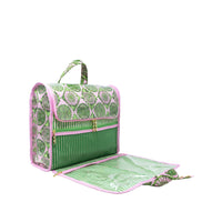 The "Tropical Tiles" Hanging Toiletry Case by Lilly Pulitzer