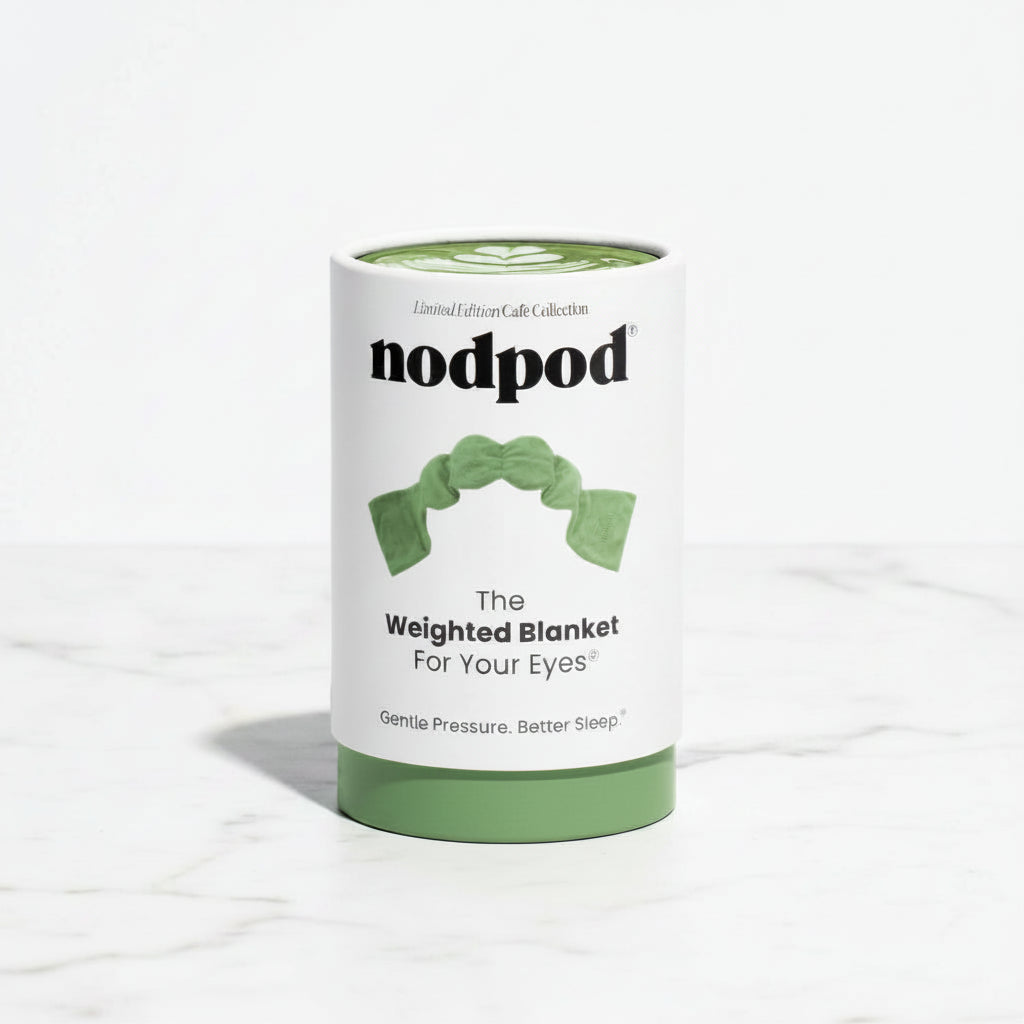 The "Weighted Sleep Mask" by nodpod