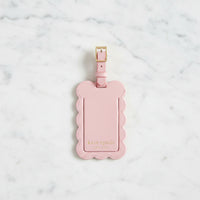 The "Let's Wander" Luggage Tag by Kate Spade
