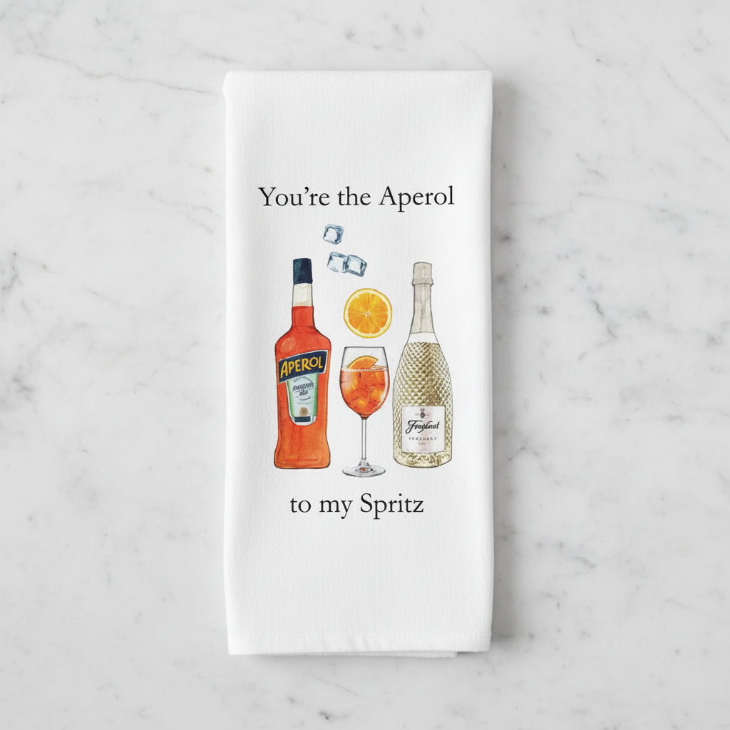 The "You're the Aperol" Decorative Towel