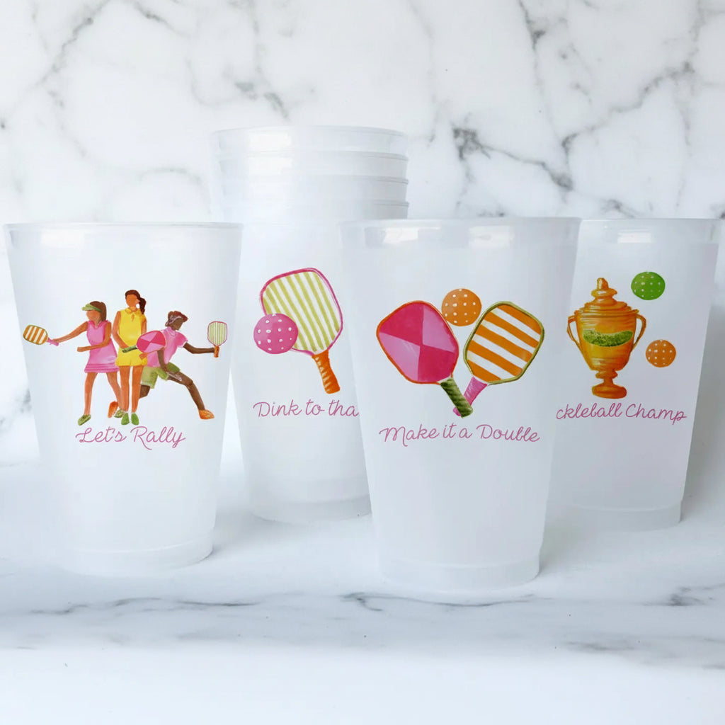The "Pickleball" Cocktail Cups